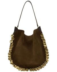 Isabel Marant - Oskan Soft Zip Gd Shoulder Bag - Lyst