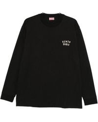 KENZO - Boke Heart Cotton T-Shirt - Lyst