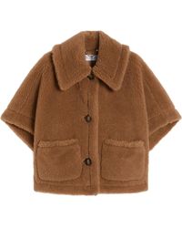Max Mara - Newterzo Boxy Cape - Lyst