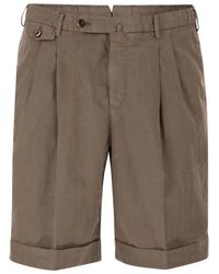 PT Torino - Tailored Bermuda Shorts - Lyst