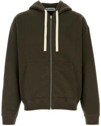 Jil Sander - Cotton Sweatshirt - Lyst