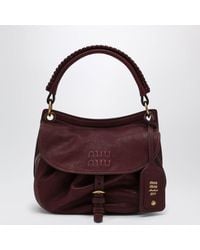 Miu Miu - Rendez-Vous Nappa-Leather Bag - Lyst