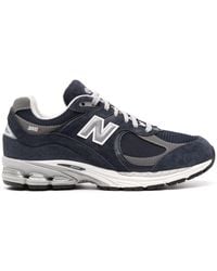 New Balance - Low 2002R Eclipse Leather Trainer Sneaker - Lyst