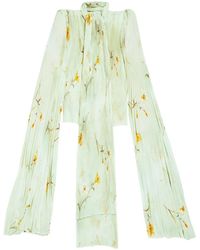 Balenciaga - Polyester Blouse - Lyst
