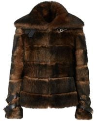 Fendi - Lambskin Fur Shearling Jacket - Lyst