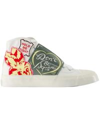 KENZO - Hoshi High Top Vulcanized Sneakers - Lyst