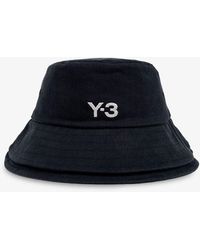 Y-3 - Y-3 Strp B Cotton Hat - Lyst
