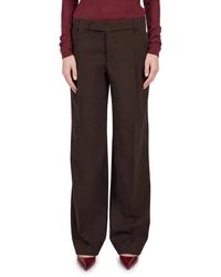 FEDERICA TOSI - Wide-Leg Frescolana Trousers - Lyst