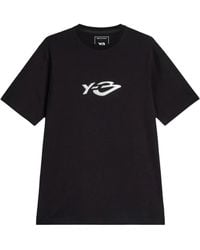 Y-3 - Liquid Logo Short Sleeve T-Shirt - Lyst