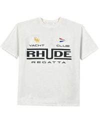 Rhude - Regatta Club T-Shirt - Lyst