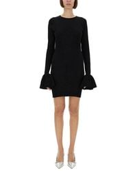 ROTATE BIRGER CHRISTENSEN - Knitted Mini Dress - Lyst
