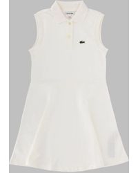 Lacoste - Lcg Pique Dress W8L - Lyst