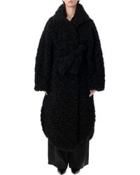 Frankie Shop - Ravello Faux Shearling Oversized Coat - Lyst