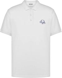 Moschino - Couture Cotton Polo Shirt - Lyst