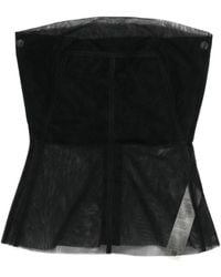 Rick Owens - Bustier Top - Lyst