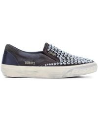 Golden Goose - Dark Studs Slip-On - Lyst