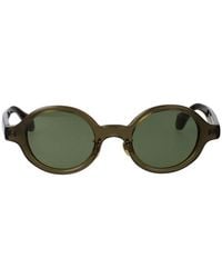 Giorgio Armani - Transparent Acetate Sunglasses - Lyst