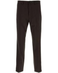 Gucci - Flat Front Pants - Lyst