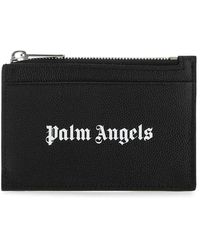Palm Angels - Leather Card Holder - Lyst