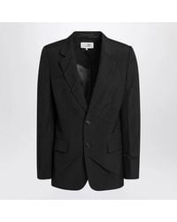MM6 by Maison Margiela - Wool-Blend Jacket - Lyst