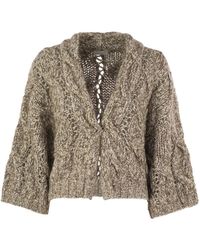 Brunello Cucinelli - Dazzling Chiné Cardigan - Lyst
