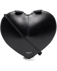 Alaïa - Alaia Coeur Shoulder Bag - Lyst