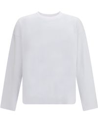 Dries Van Noten - T-Shirt Crewneck Long Sleeve Cotton T-Shirts - Lyst