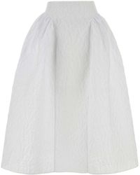 Cecilie Bahnsen - Fabiola Skirt Margueritte Cloqué - Lyst