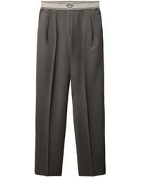 Versace - Wool-Mohair Pants - Lyst