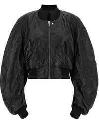 Rick Owens - Lamb Leather Leather Jacket - Lyst