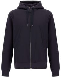 Herno - Cotton Polyamide Elastane Cardigan - Lyst
