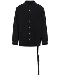 Rick Owens - Cotton Jumbo Outershirt - Lyst