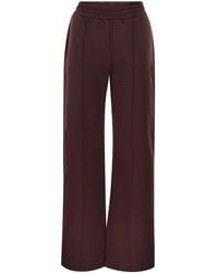 Dondup - Wide Leg Sweatpants With Logo - Lyst