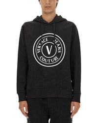 Versace Jeans Couture - Sweatshirt With Logo - Lyst