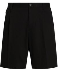 Dolce & Gabbana - Dolce & Gabbana Cotton Bermuda Shorts - Lyst