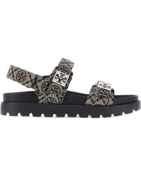 Tory Burch - Logo Sandals - Lyst