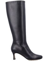 Bottega Veneta - Rana Nappa Leather Knee-High Boots - Lyst