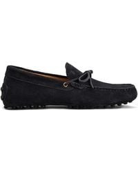Tod's - Suede Gommino Boat Shoes - Lyst