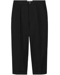 Ami Paris - Cotton Trousers - Lyst