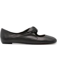 McQueen - Leather Ballarinas For Comfort - Lyst