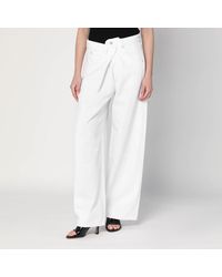 Agolde - Wide Vana Fold Jeans - Lyst