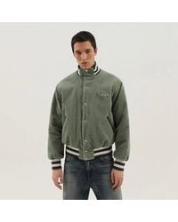 1989 STUDIO - Light Corduroy Varsity Jacket - Lyst