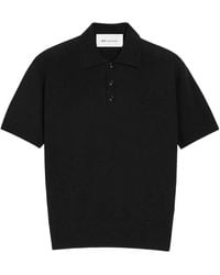 Ami Paris - Knit Short Sleeves Polo - Lyst
