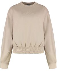 Moncler - Moncler Logo-Embroidered Cotton Sweatshirt - Lyst