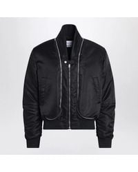 McQueen - Nylon Zip Bomber - Lyst