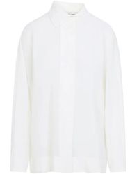 Carven - Asymmetrical Collar Shirt - Lyst