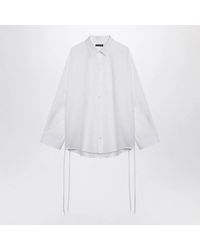 Balenciaga - Flared Cotton Shirt - Lyst