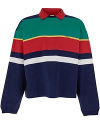 Versace - Polo Sweatshirt - Lyst