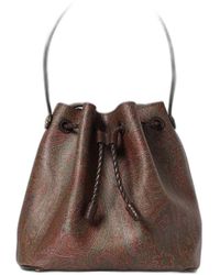 Etro - Borsa A Secchiello Arnica Small - Lyst