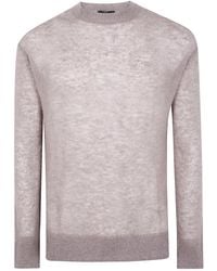Emporio Armani - Round Neck Sweater - Lyst